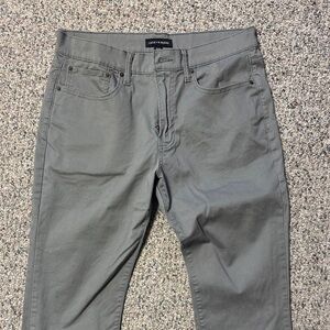 Lucky Brand Men's Gray stretch chinos